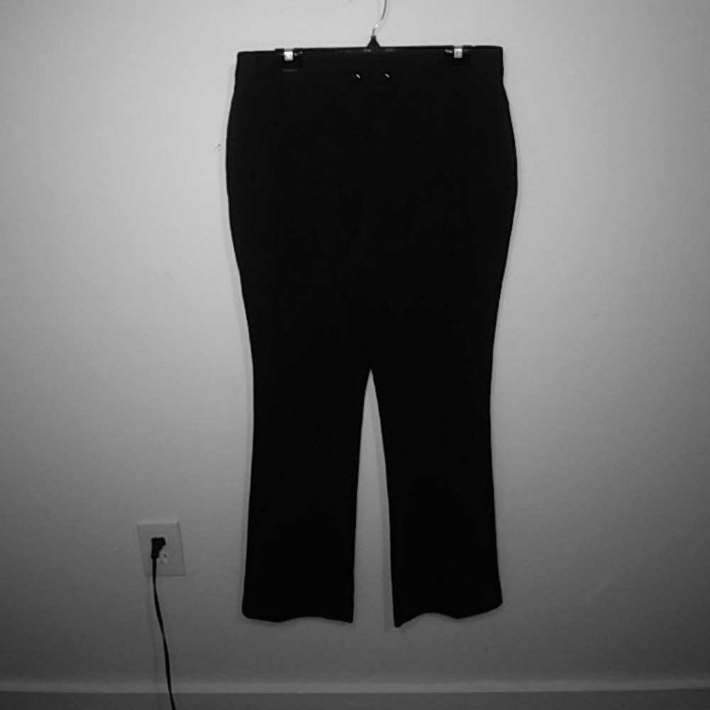 Black 2 button slacks